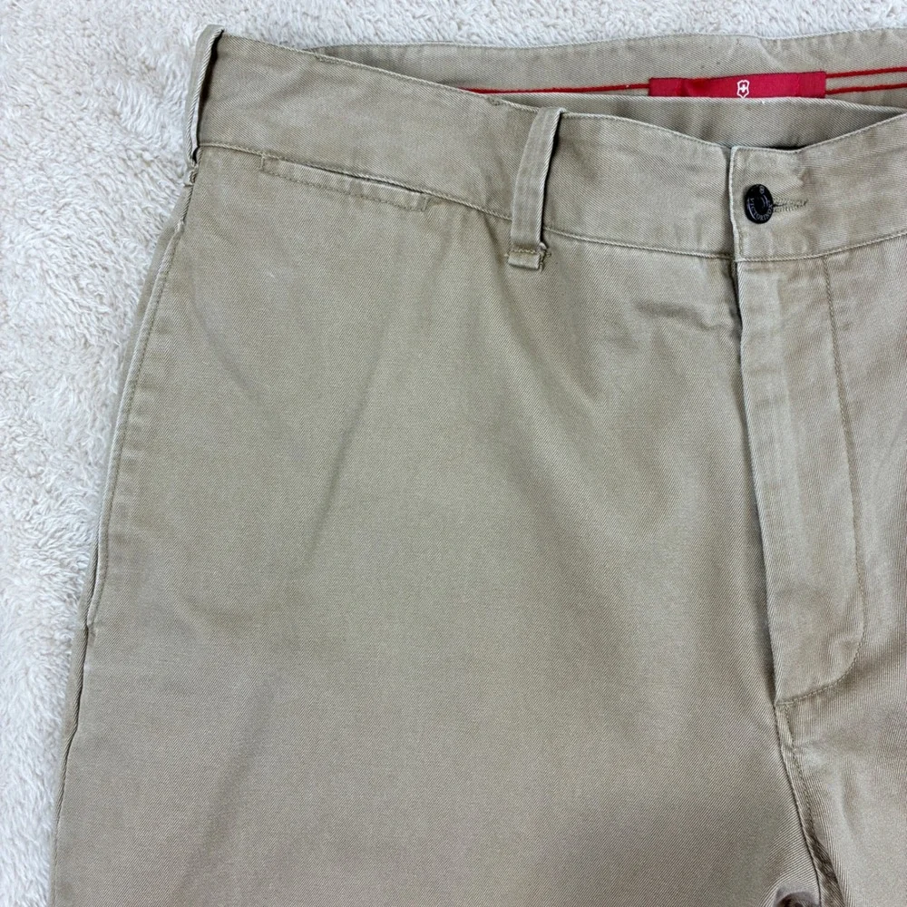 Victorinox Chino Pants 34 Cotton Classic Quiet Luxury Gorpcore Utility Khaki